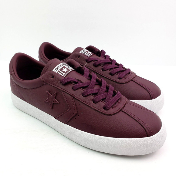Converse One Star Breakpoint OX Womens Size 7 Dark Sangria Premium Leather Shoes - Picture 1 of 12